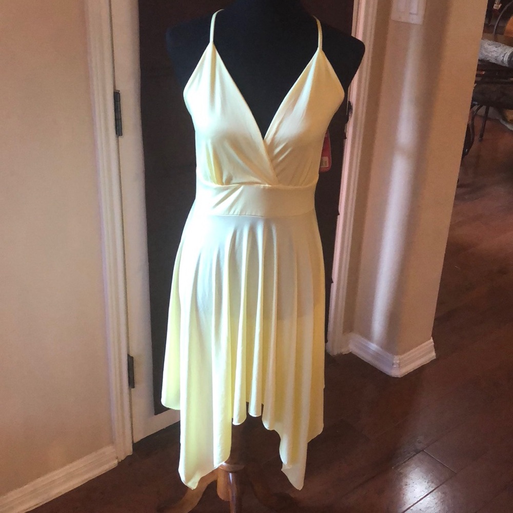 NWT Pale yellow dress/cover up